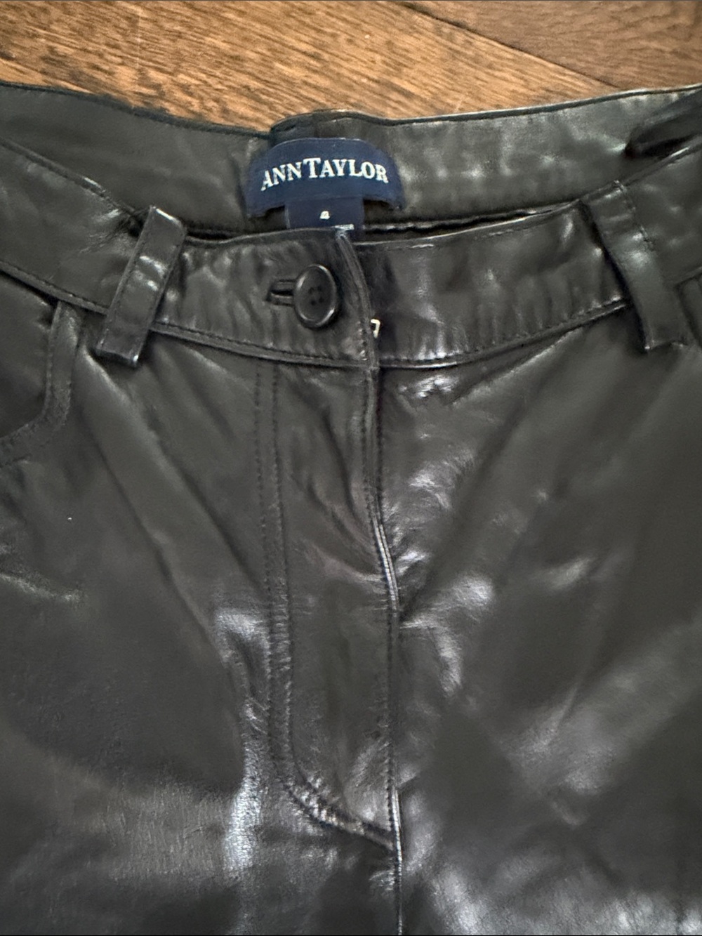 Ann TAylor Gorgeous Butter Leather Jeans